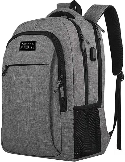 Mochila Portacomputadora Recargable para Viajes y Trabajo - Image 18
