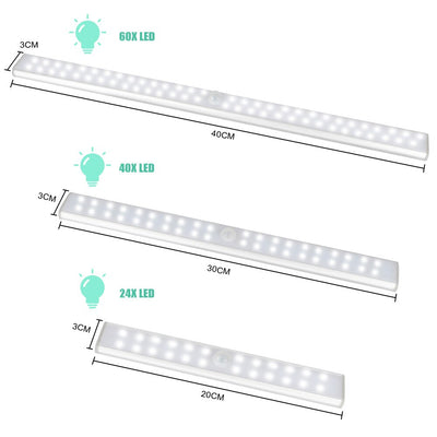 Luz LED con Sensor de Movimiento y Carga USB - Image 34