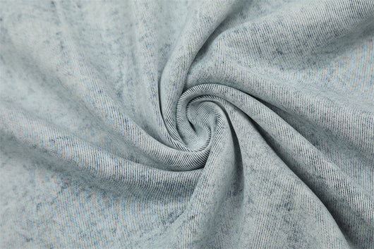 Camisa de Mezclilla Azul Clásica de Manga Corta para Hombre - Image 20