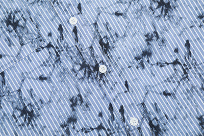 Camisa de Manga Corta Tie-Dye Tinta para Hombre - Image 24