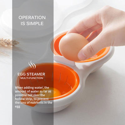 Cocedor de Huevos Doble con Vaporera - Juego de Cocción Grado Alimentario - Image 10