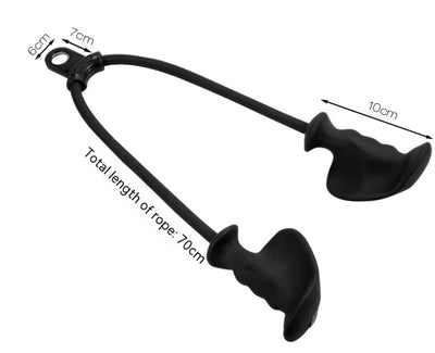 Cuerda Doble para Entrenamiento de Tríceps y Bíceps - Image 12