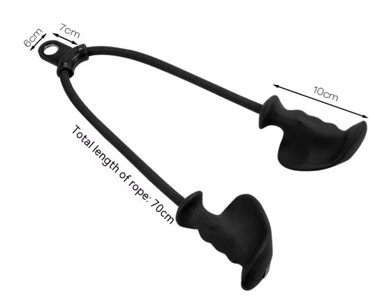 Cuerda Doble para Entrenamiento de Tríceps y Bíceps - Image 12