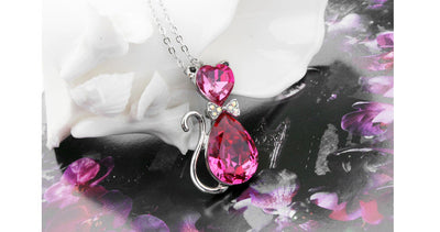 Collar Gatito Adorable con Moño y Cristales Brillantes - Image 19