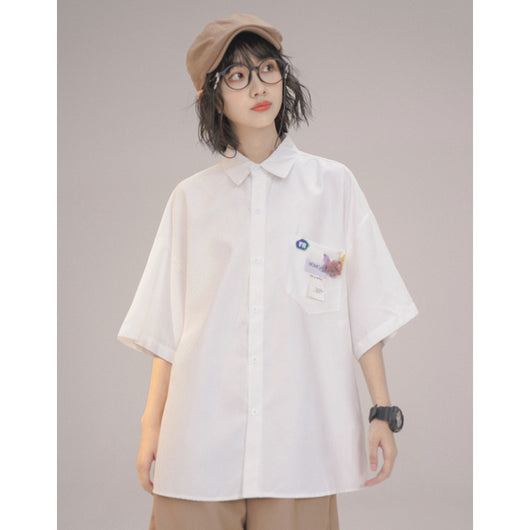 Blusa Estampada con Letras para Mujer - Manga Corta Ideal para Verano - Image 30