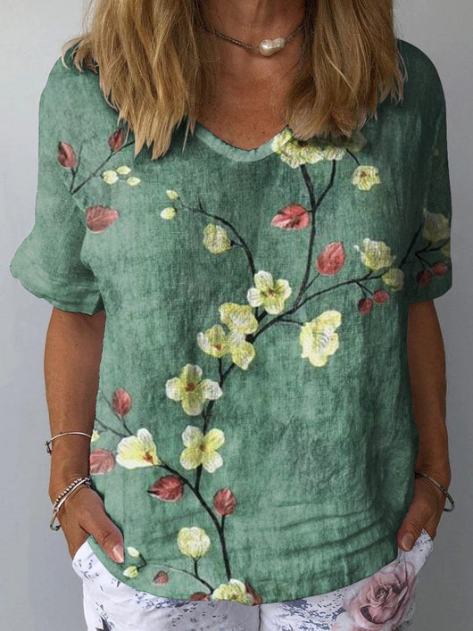 Blusa Estampada sin Cuello de Poliéster para Mujer - Image 27