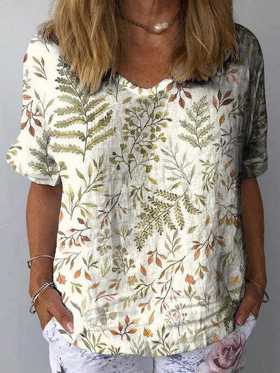 Blusa Estampada sin Cuello de Poliéster para Mujer - Image 29