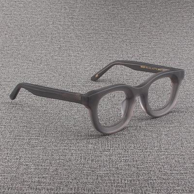 Gafas Cuadradas Retro con Marco Grueso Negro Mate y Bordes Anchos - Image 29