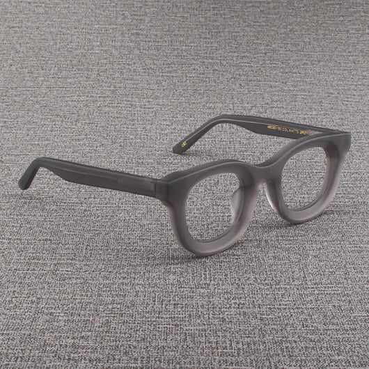 Gafas Cuadradas Retro con Marco Grueso Negro Mate y Bordes Anchos - Image 29