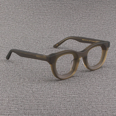 Gafas Cuadradas Retro con Marco Grueso Negro Mate y Bordes Anchos - Image 35