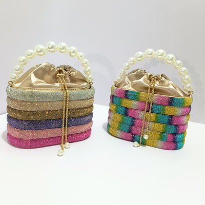Bolso de Noche Brillante con Cristales de Rhinestone - Image 28