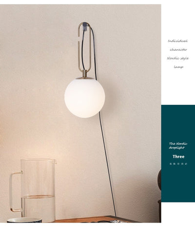 Lámpara de Pared de Cristal Nórdica Minimalista Personalizable - Image 9