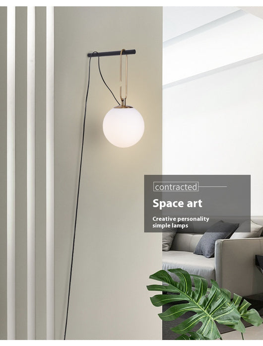 Lámpara de Pared de Cristal Nórdica Minimalista Personalizable - Image 12