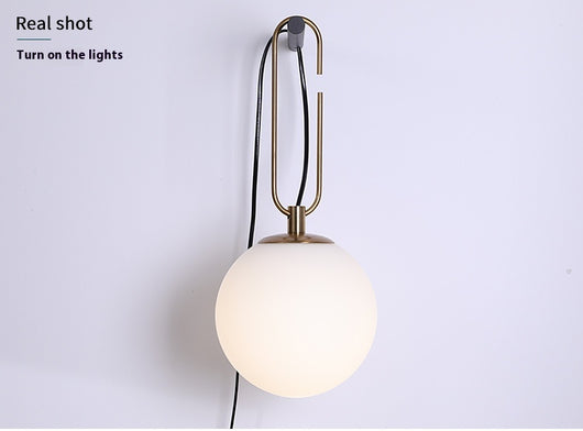 Lámpara de Pared de Cristal Nórdica Minimalista Personalizable - Image 16