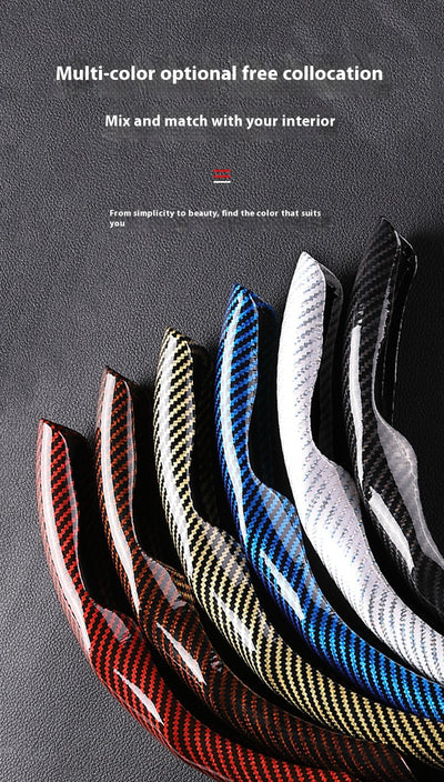 Funda Volante Fibra Carbono Brillo - Diseño Premium para Auto - Image 20