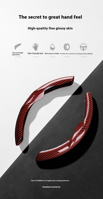 Funda Volante Fibra Carbono Brillo - Diseño Premium para Auto - Image 27