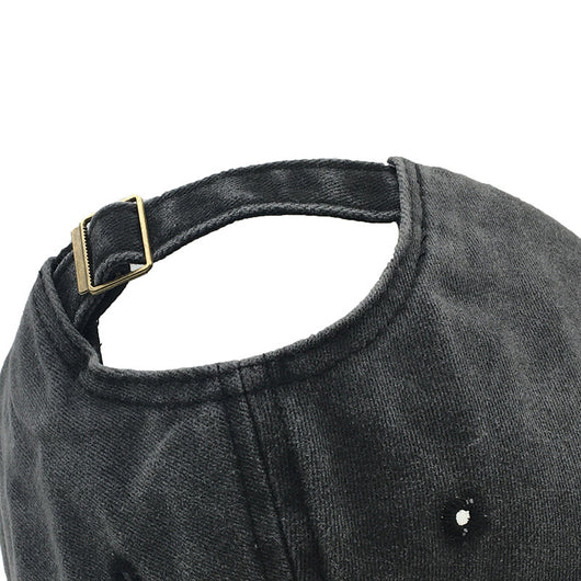 Gorra Visera Hip Hop Bordada Efecto Lavado - Image 13