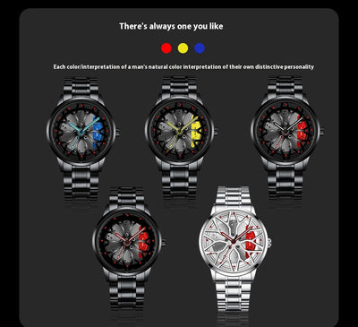 Reloj de Cuarzo Luminoso Impermeable para Hombre con Diseño de Calibrador - Image 21