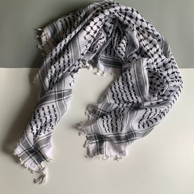 Pañuelo Cuadrado Keffiyeh Tradicional Medio Oriente Dubai - Image 13