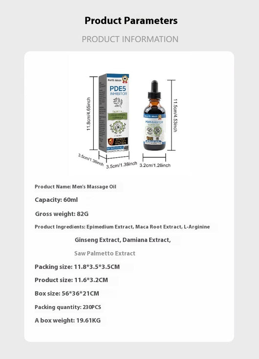 Aceite Fortalecedor de Resistencia Física para Hombre - Image 8