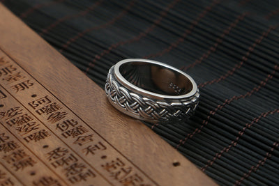 Anillo de Plata Tailandesa Retro para Hombre - Dedo Índice - Image 7