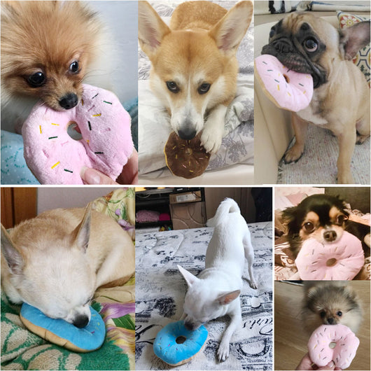 Juguete Vocal Peluche Dona para Mascotas - Image 9