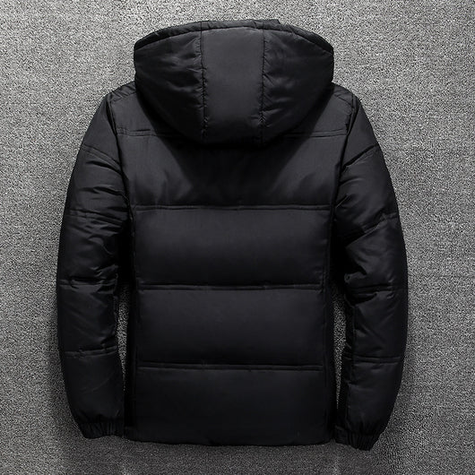 Chaqueta Acolchada Corta Slim Fit para Hombre - Calidez y Estilo Juvenil - Image 7