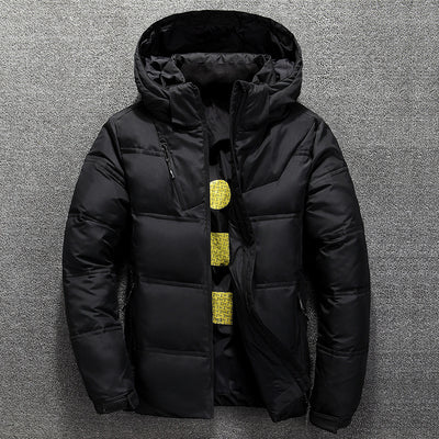 Chaqueta Acolchada Corta Slim Fit para Hombre - Calidez y Estilo Juvenil - Image 10