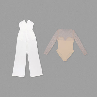 Jumpsuit Casual de Malla Espumada - Comodidad y Estilo - Image 18