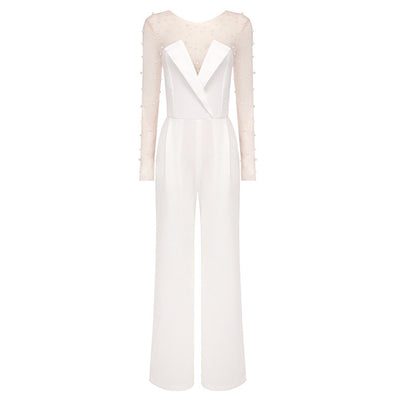 Jumpsuit Casual de Malla Espumada - Comodidad y Estilo - Image 26