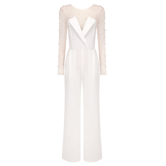 Jumpsuit Casual de Malla Espumada - Comodidad y Estilo - Image 26