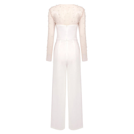 Jumpsuit Casual de Malla Espumada - Comodidad y Estilo - Image 40