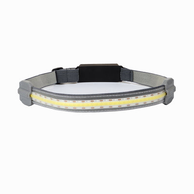 Linterna Frontal LED COB Recargable USB con Luz Roja de Advertencia - 3 Modos - Image 13
