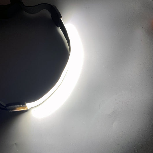 Linterna Frontal LED COB Recargable USB con Luz Roja de Advertencia - 3 Modos - Image 18