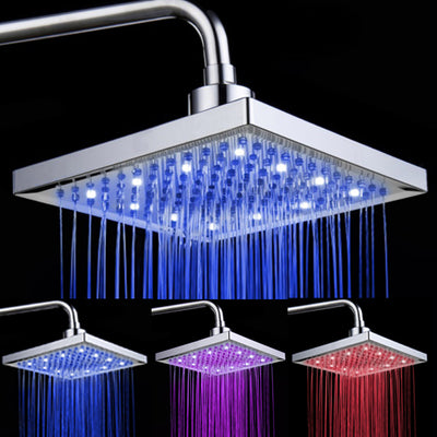 Alcachofa de Ducha con Luz LED Que Cambia de Color - Image 11