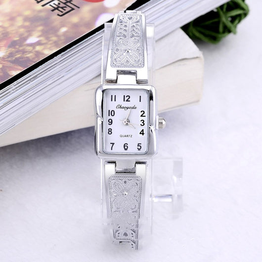 Reloj de Pulsera Aleación Elegante para Mujer Cuarzo Moda Creativa - Image 9