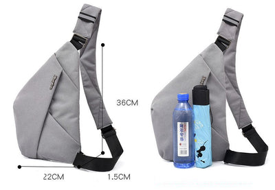 Bolsa Mensajero Multifuncional para Hombre con Protección Antirrobo - Image 7