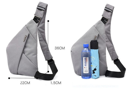 Bolsa Mensajero Multifuncional para Hombre con Protección Antirrobo - Image 7