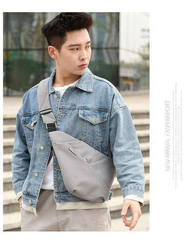 Bolsa Mensajero Multifuncional para Hombre con Protección Antirrobo - Image 9