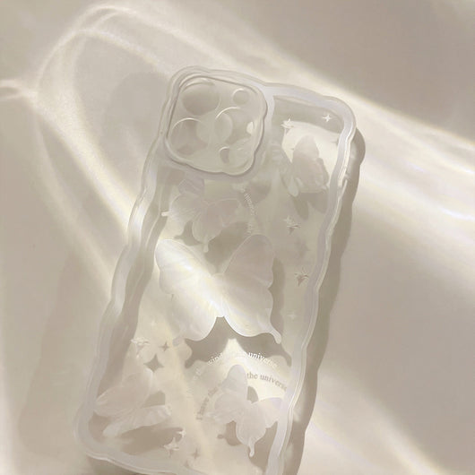 Funda Transparente Mariposa Moderna para Celular Mujer - Image 16