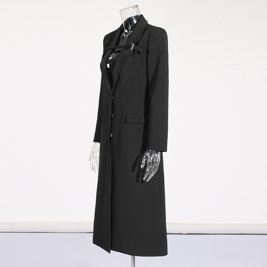 Blazer Ejecutivo con Cierre de Hebilla - Diseño Moderno para Profesionales - Image 25