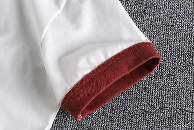 Camiseta de Algodón Lavado para Hombre con Cuello Estilo Thread - Image 23