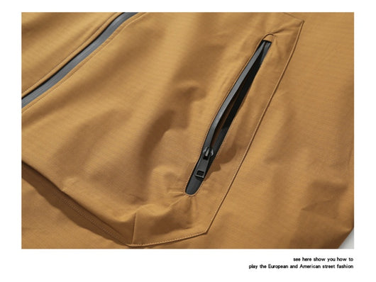 Chaqueta Camisa de Negocios Suelta con Protección Exterior - Image 28