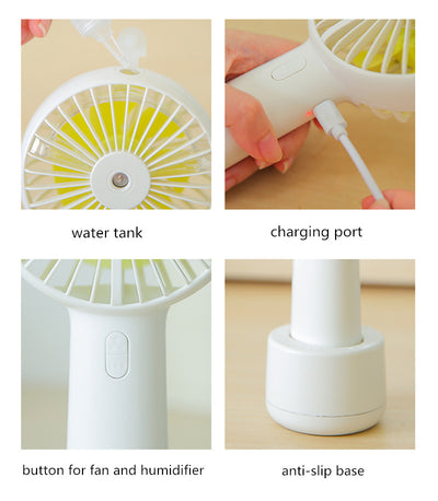 Ventilador Nebulizador Portátil USB con Función de Enfriamiento - Image 10