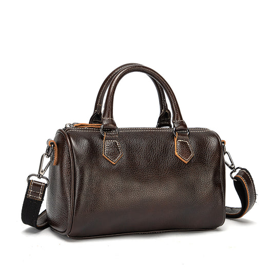 Bolso Retro de Cuero Genuino para Mujer - Diseño Casual y Portátil - Image 30