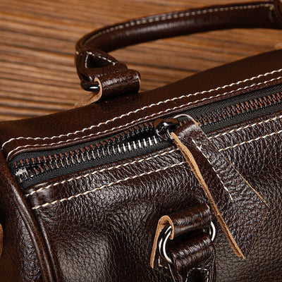 Bolso Retro de Cuero Genuino para Mujer - Diseño Casual y Portátil - Image 36