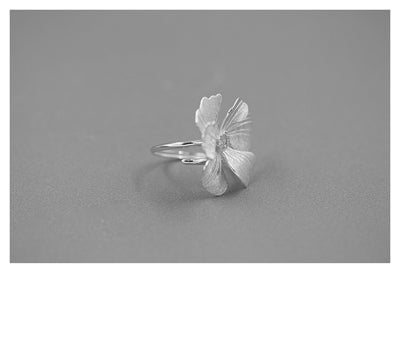 Anillo de Plata 925 Peonía Sueño de Verano - Image 46