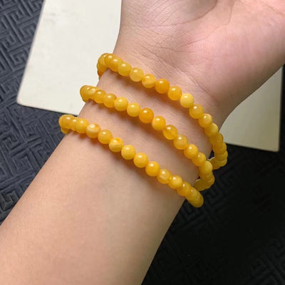 Pulsera Múltiple de Cera de Abeja y Flores de Miel Natural - Image 13