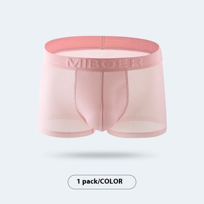 Bóxers de Seda Helada Transpirables de Secado Rápido - Comodidad Clásica para Hombre - Image 15
