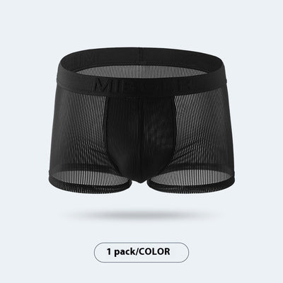 Bóxers de Seda Helada Transpirables de Secado Rápido - Comodidad Clásica para Hombre - Image 17